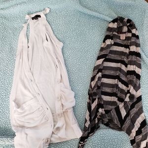 Two vest. Both sz sm